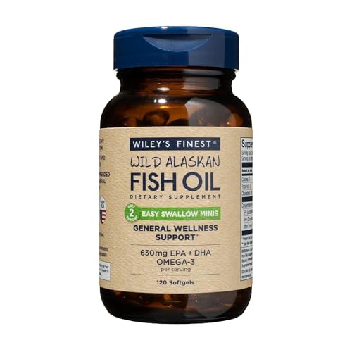 Wild Alaskan Easy Swallow Minis 120 Count M3928