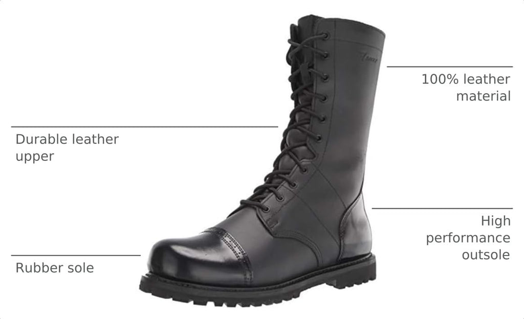 11 Inch Paratrooper Boot S4423
