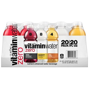 VitaminWater Zero Variety Pack 20 fl. oz. 20 pk. Y467