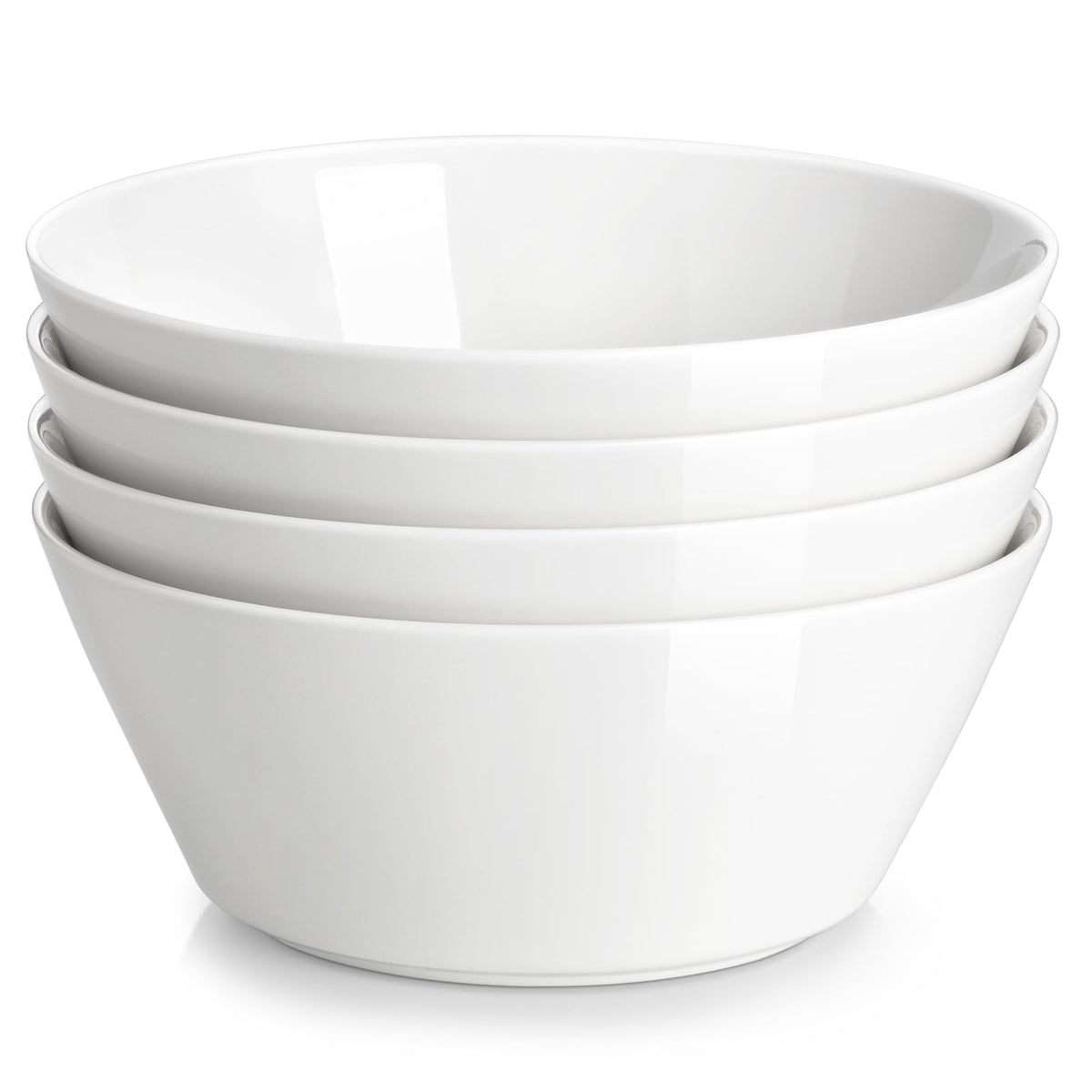 White 35 OZ Soup Bowls Set of 4 U965