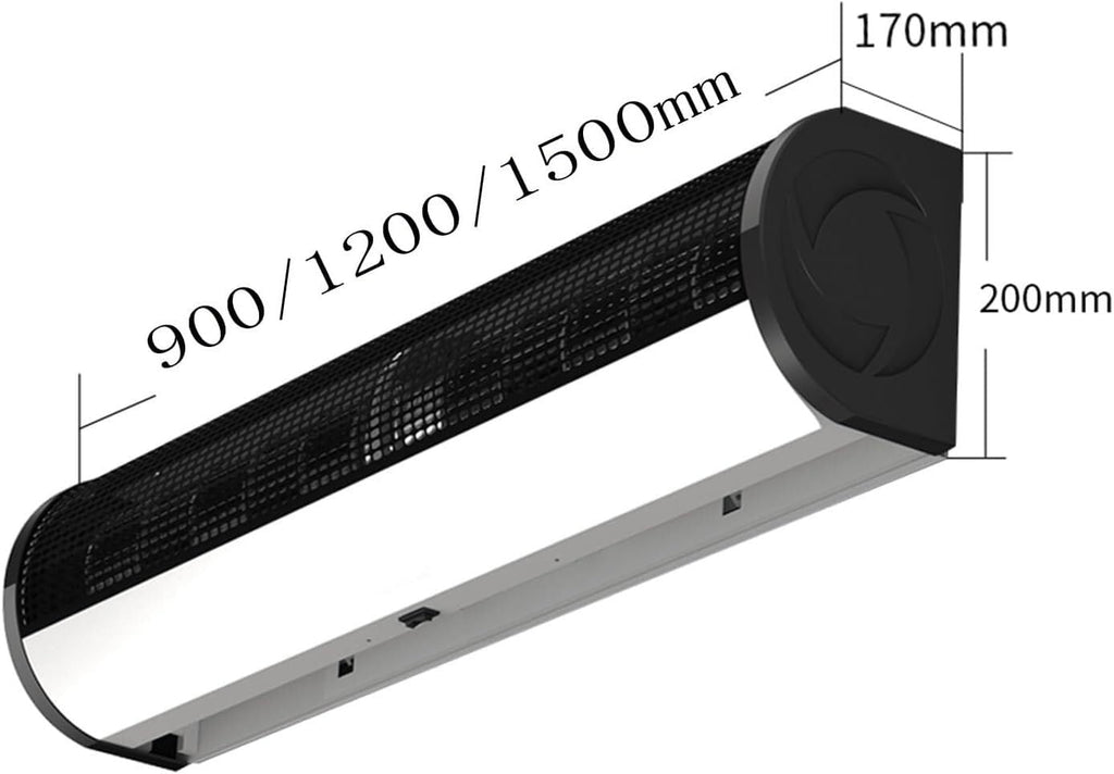 Commercial Indoor 2 Speed Wall-mounted Air Curtain U137294