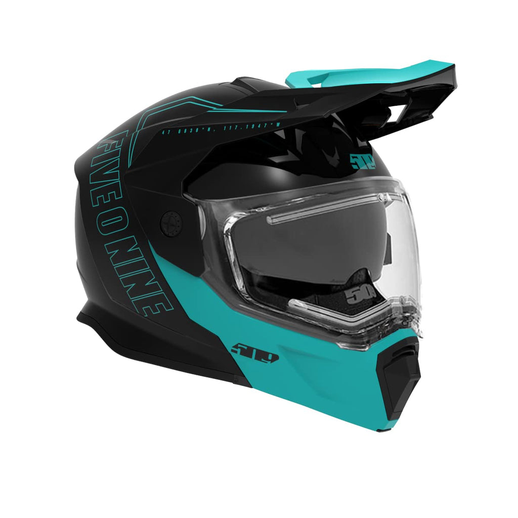 Snowmobile Helmet with Heated Shield I930