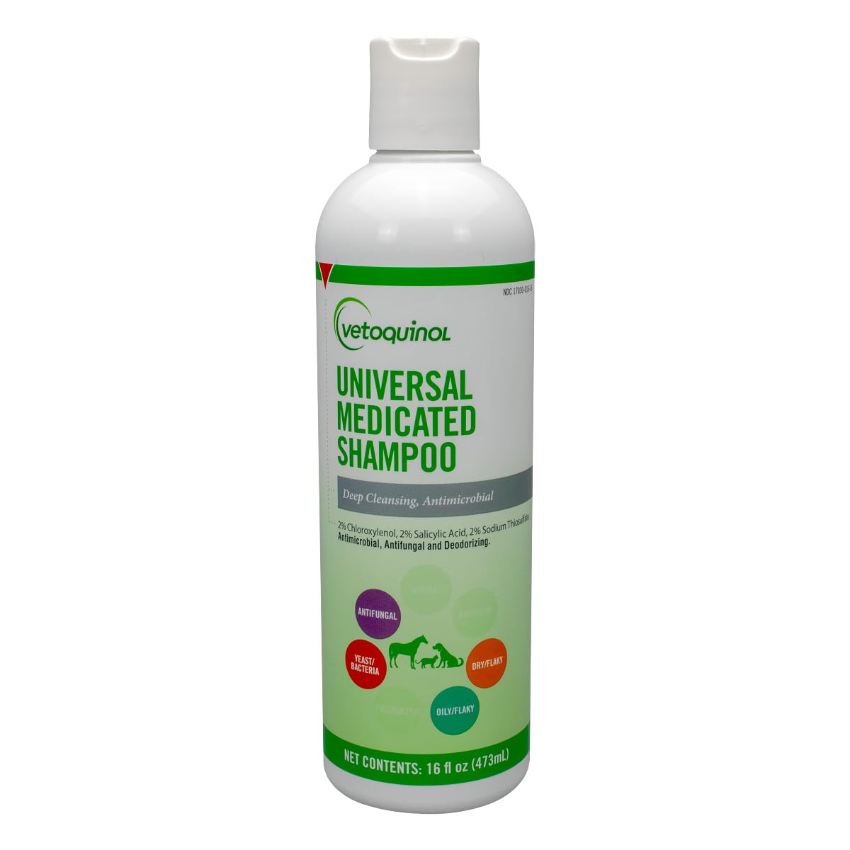 Medicated Sulfur Shampoo for Pets, 16 oz H669379