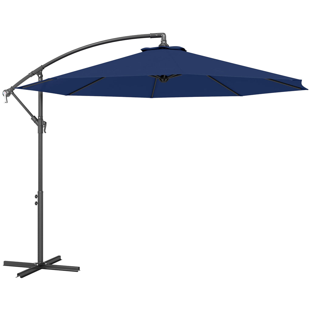 10' Cantilever Tilt Offset Patio Umbrella Z663