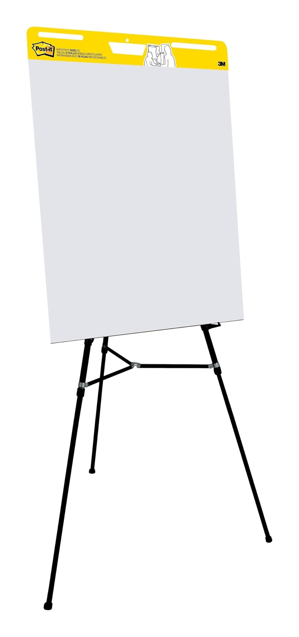 Super Sticky Easel Pad 25-Inch x 30-Inch White with Grid 30 Sheets/Pad I242