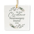 Ceramic 3-inch Square-Shaped Ornament S6480