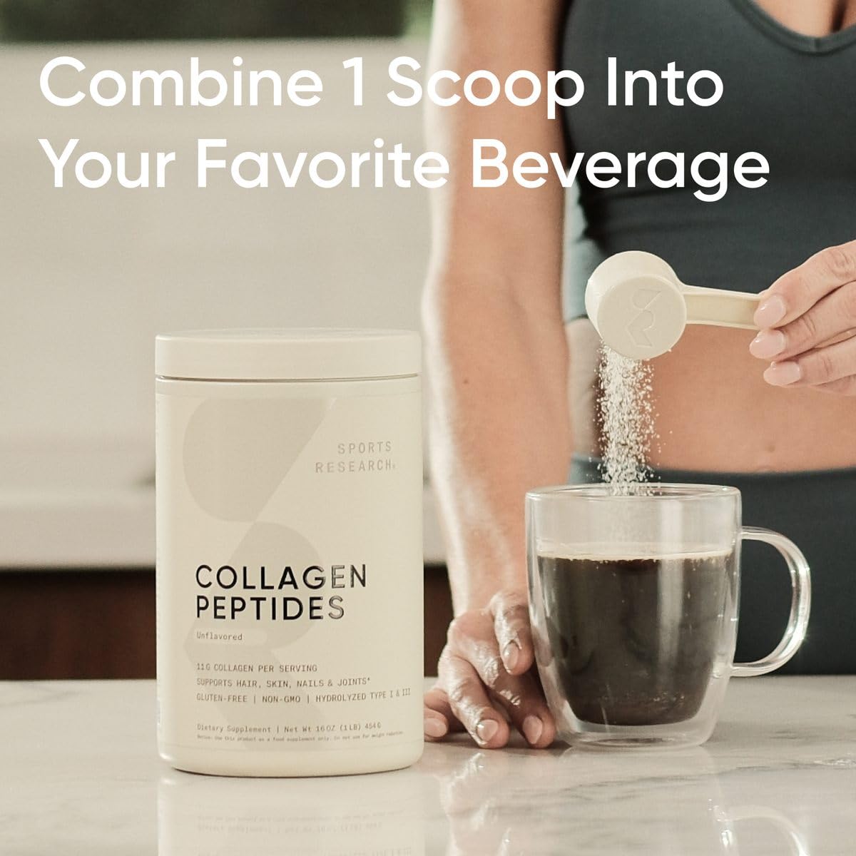 Collagen Peptides Type 1 & 3 Powder Protein Supplement Z35476