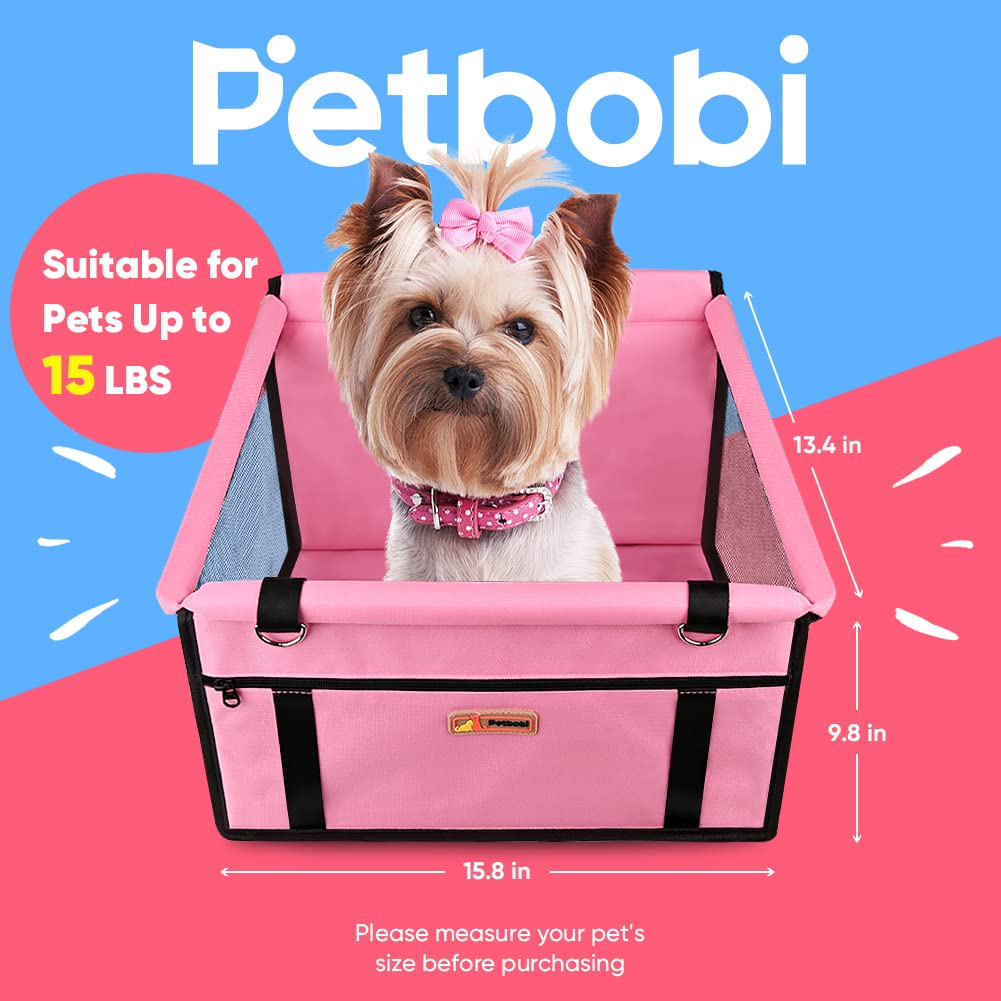 Dog Car Seat for Small Dogs and Cats up to 15 lbs O62331
