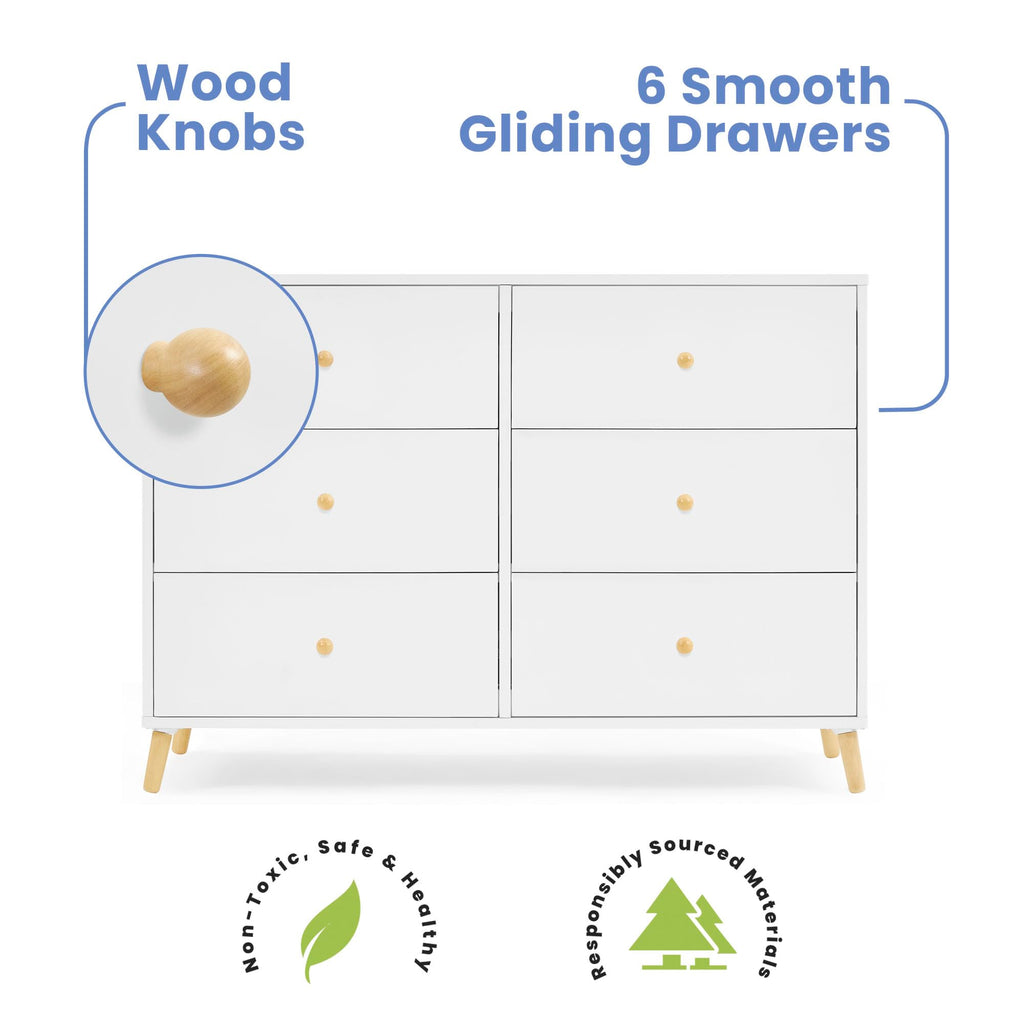 6 Drawer Dresser I437156