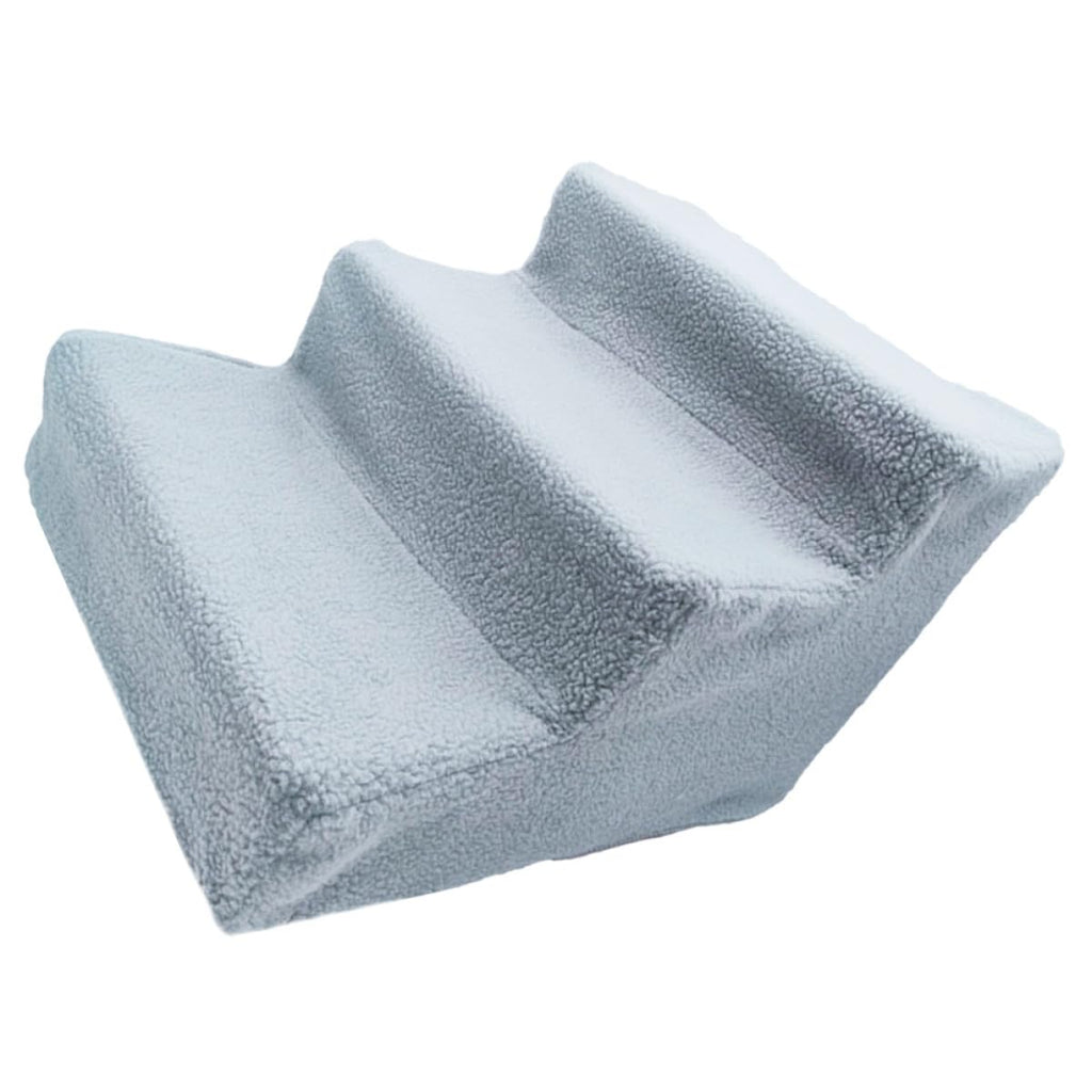 Gray Plush Non-Slip Pet Stairs Z74583