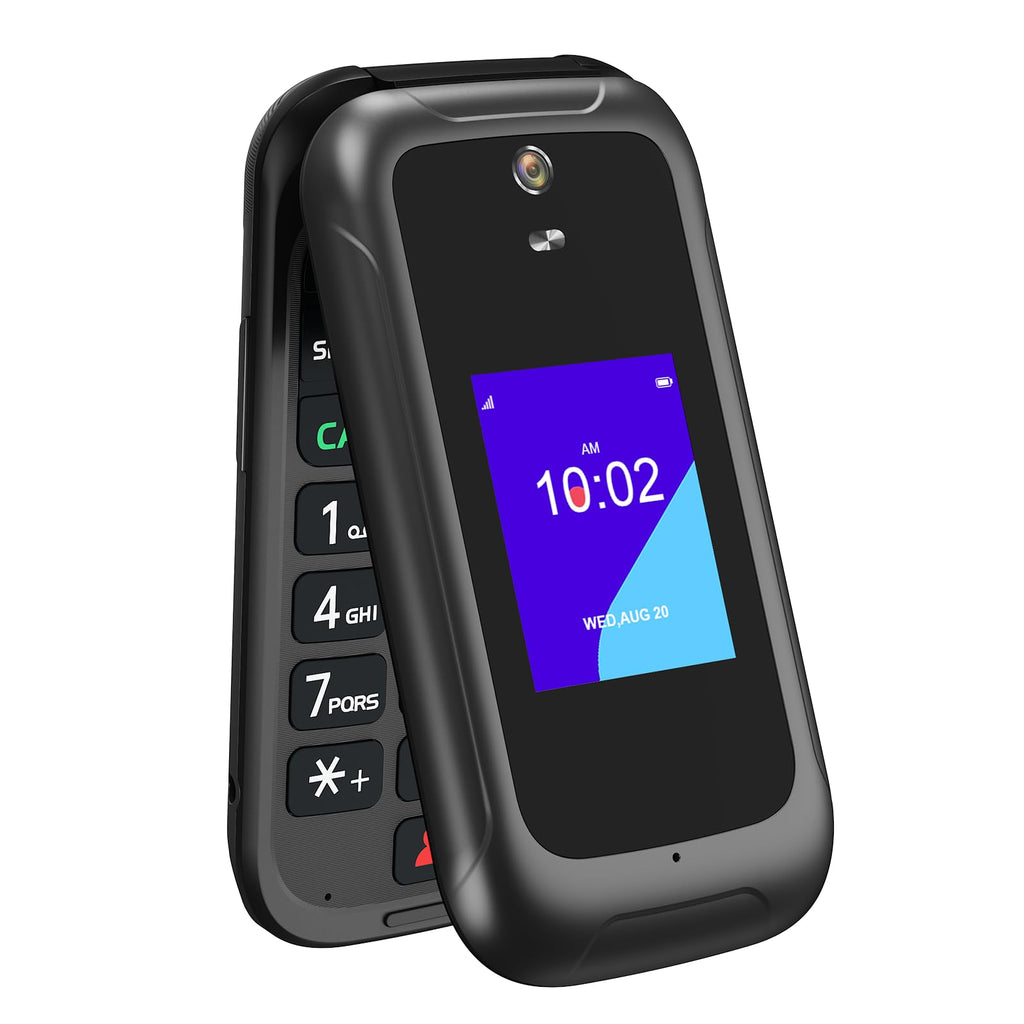 Unlocked 4G Flip Phone with Dual Screen J4264
