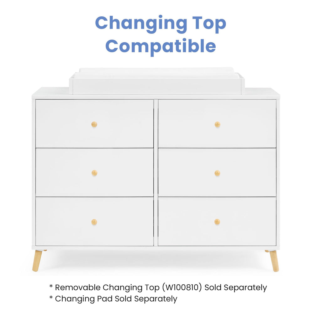 6 Drawer Dresser I437156