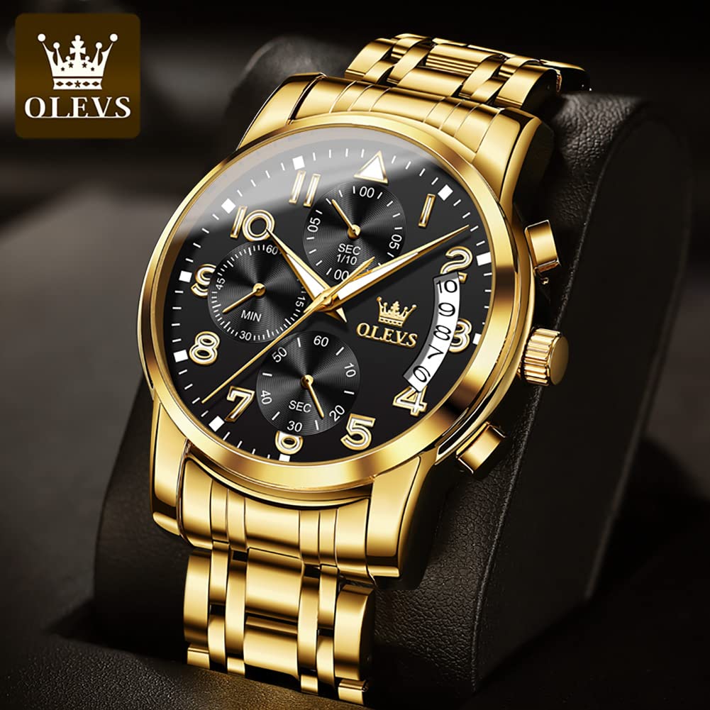 Waterproof Stainless Steel Quartz Analog Watch D916803