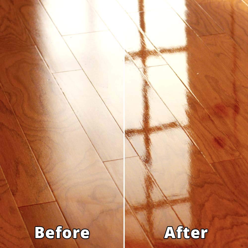 Wood Floor Restorer and Polish 32oz Microfiber Applicator U642