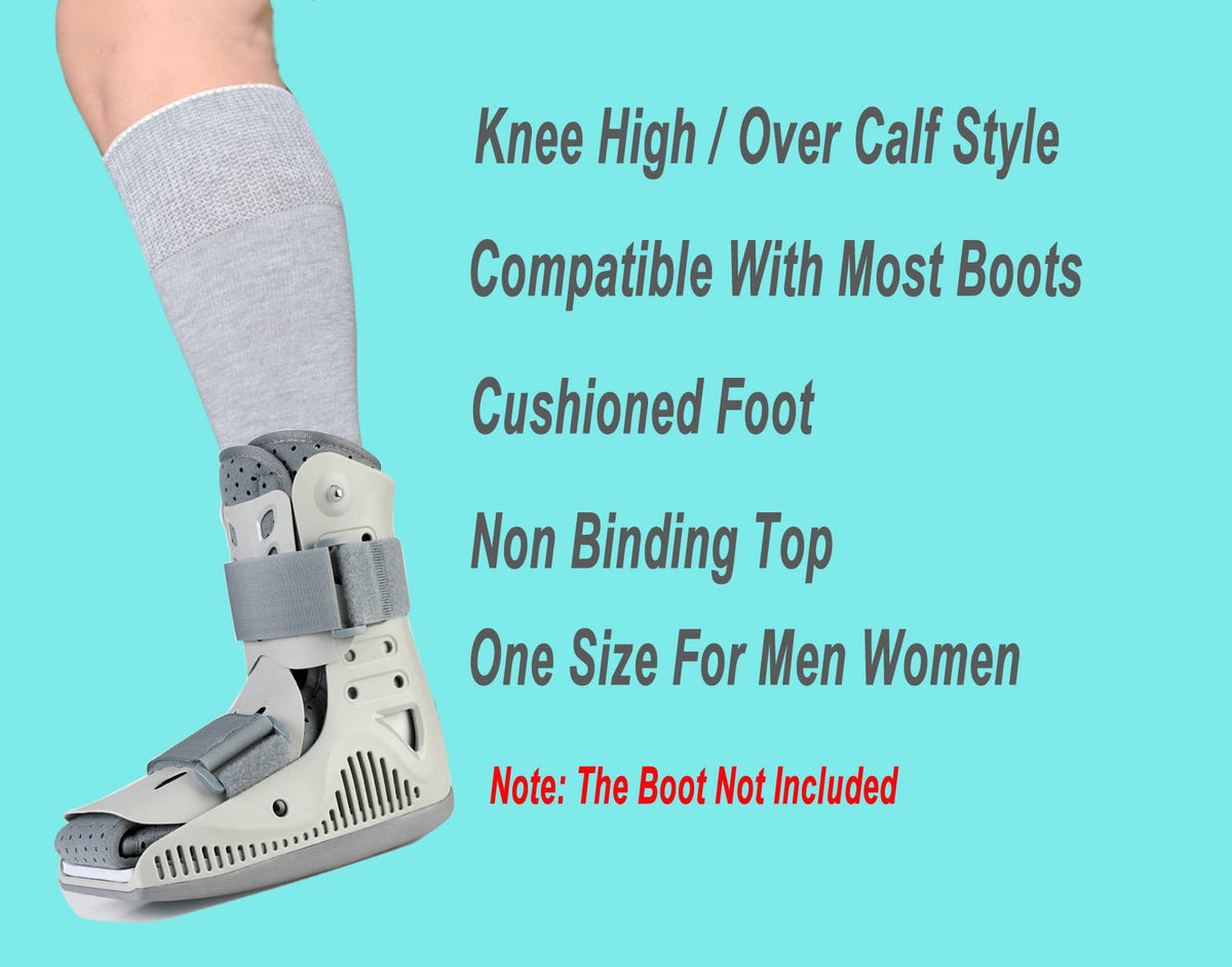 Grey Replacement Sock Liner for Walking Boots 4 Pair U286126