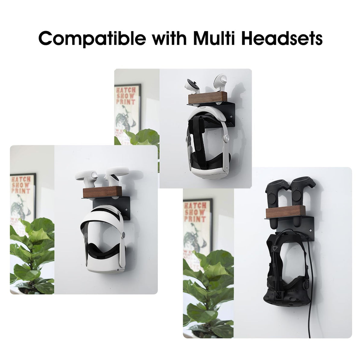 VR Headset Wall Mount Storage Stand Holder Hook L806449