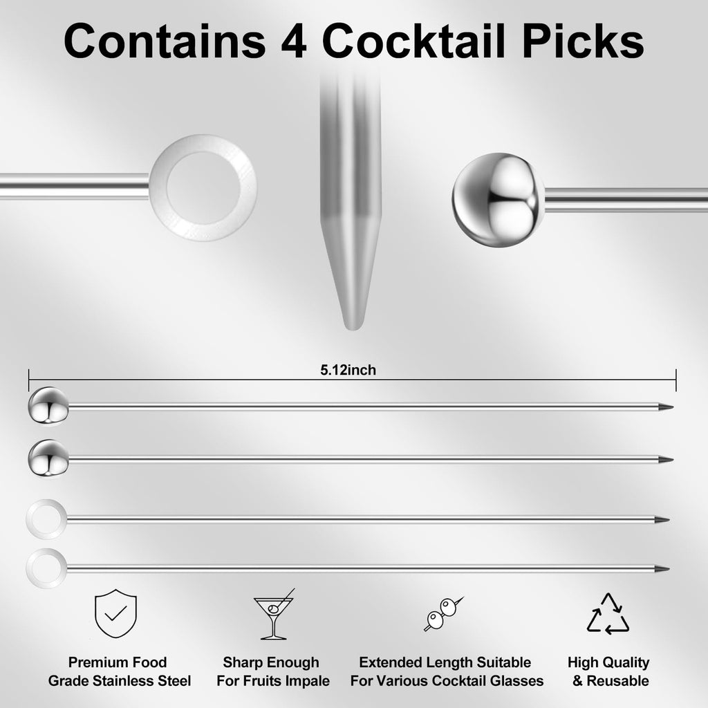Set of 4 10oz Unbreakable Tritan Stemless Cocktail Glasses N40486