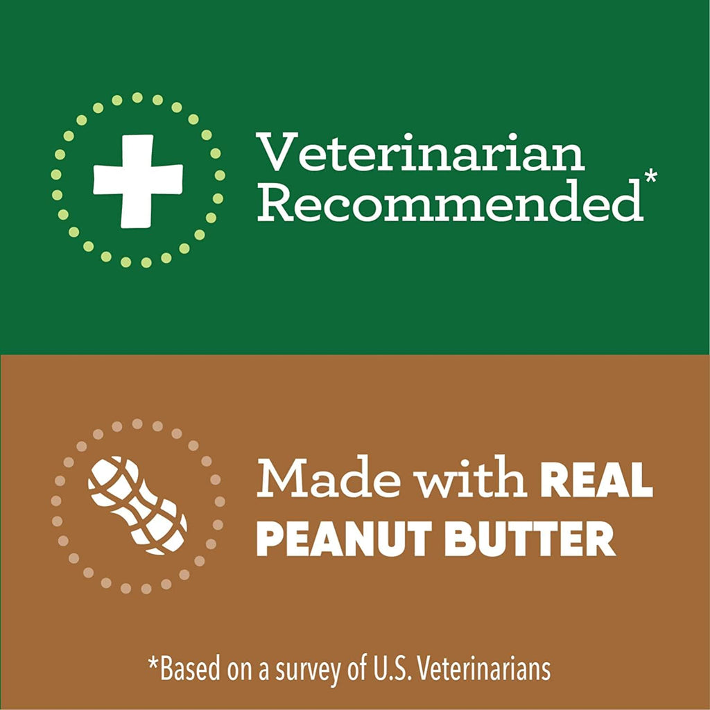 Peanut Butter Tablet Size Dog Treats 30 Count Pack of 6 T481259