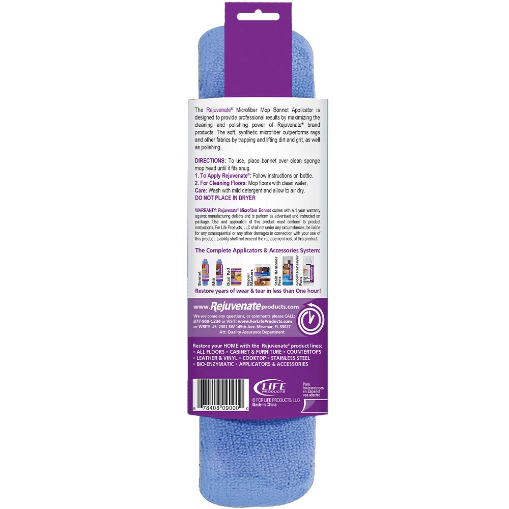 Wood Floor Restorer and Polish 32oz Microfiber Applicator U642