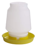 1 Gallon Yellow Plastic Poultry Waterer M1479