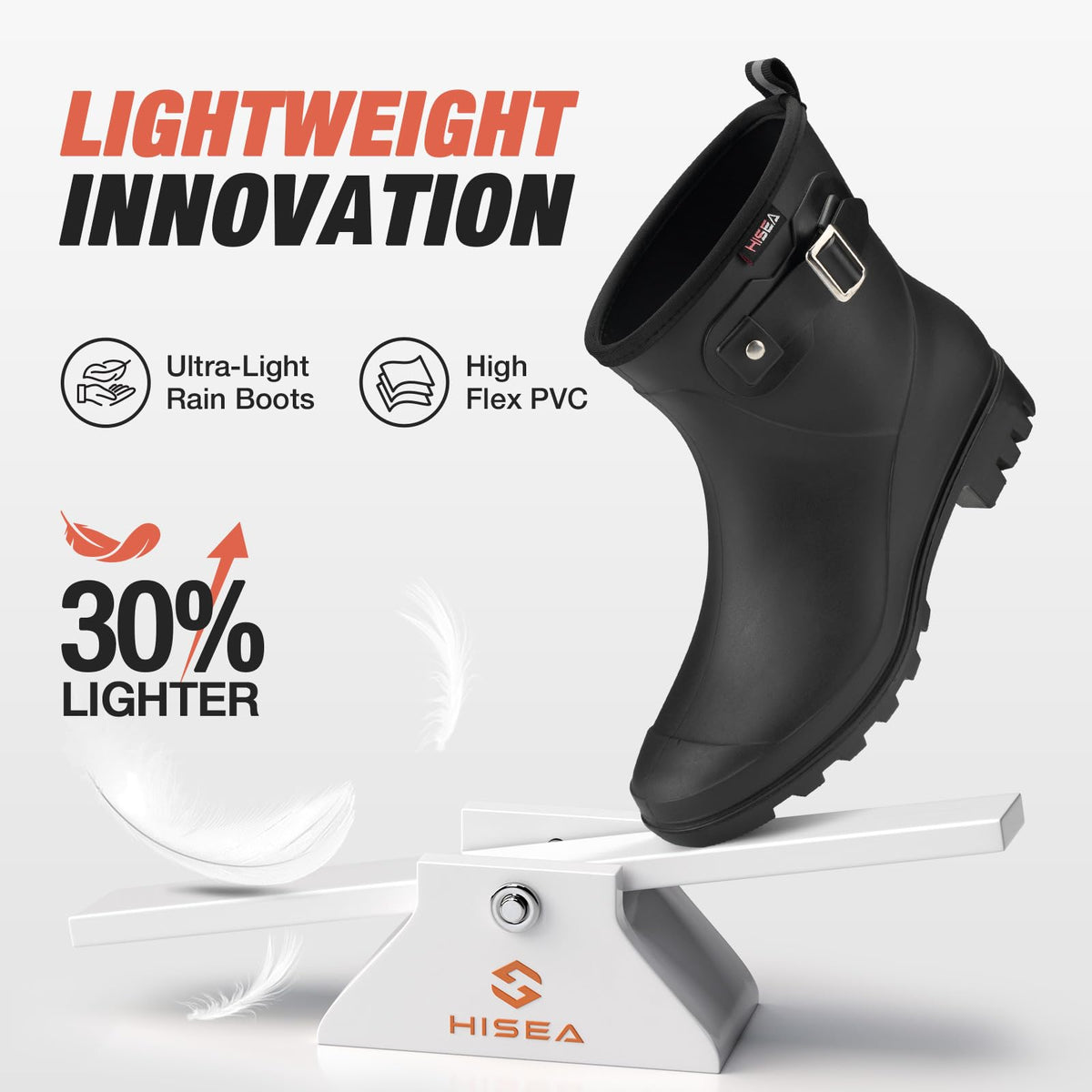 Waterproof Short Ankle Rubber Rain Boots Y316890