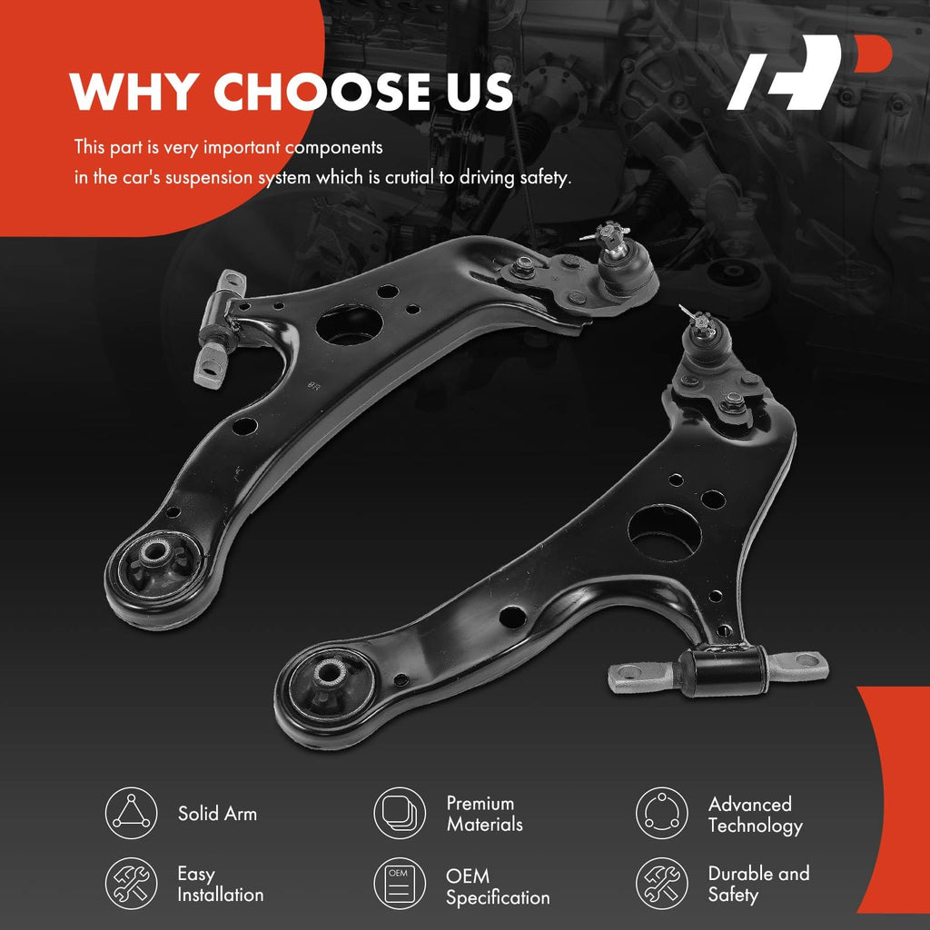 Front Lower Control Arm with Ball Joint & Bushing Y171