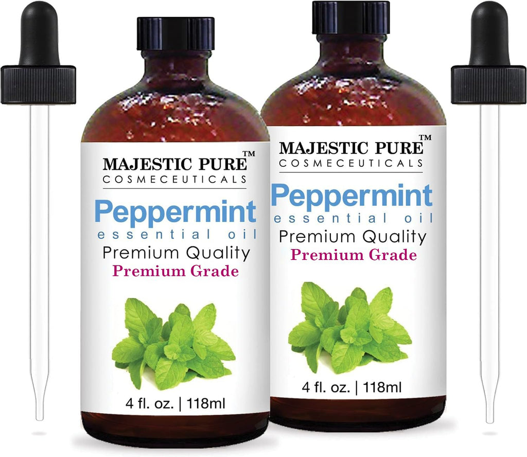 Peppermint and Eucalyptus Essential Oil 4 fl oz Pack of 2 P495