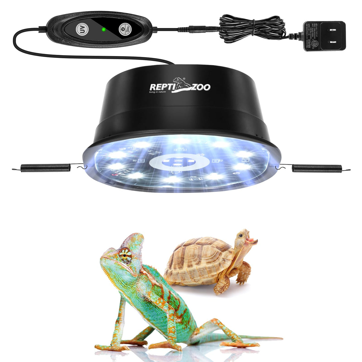 UVB Reptile Light with Basking Platform Combo Kit W2118
