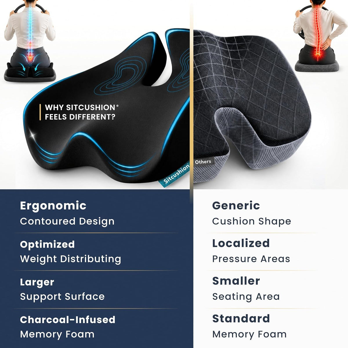 Car Seat Cushion and Seat Pad H8899