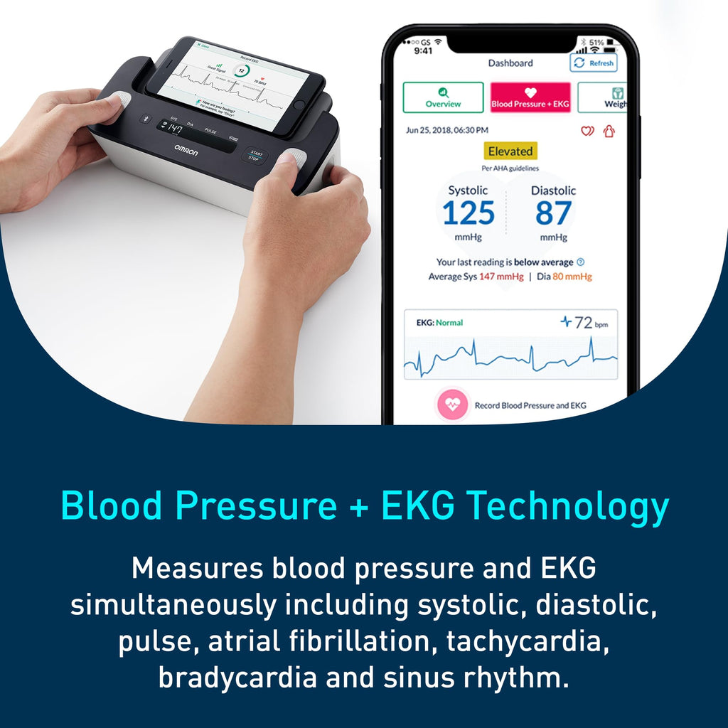 Blood Pressure Monitor + EKG I9656