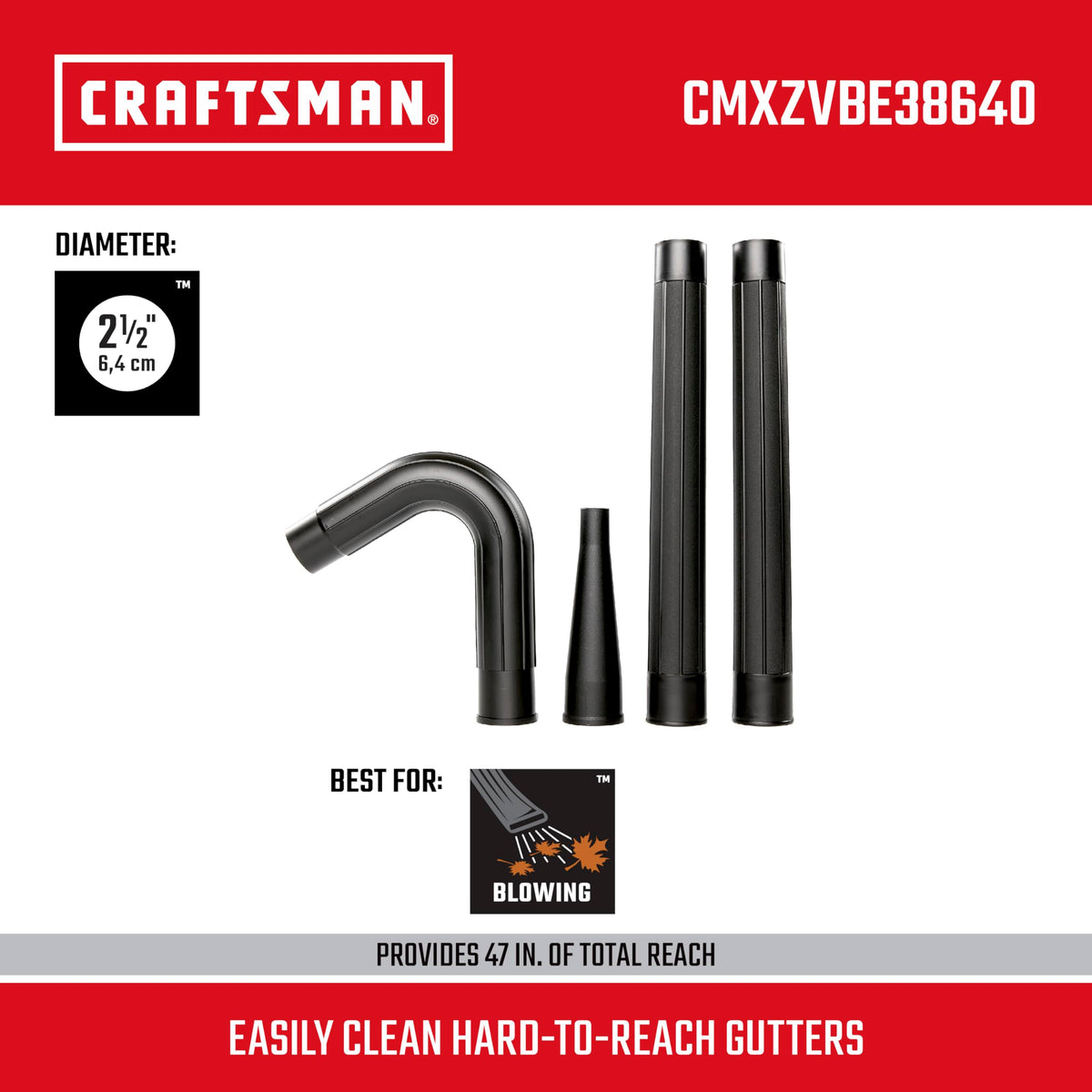 2-1/2 in. Wet Dry Vac Attachment Kit H8325