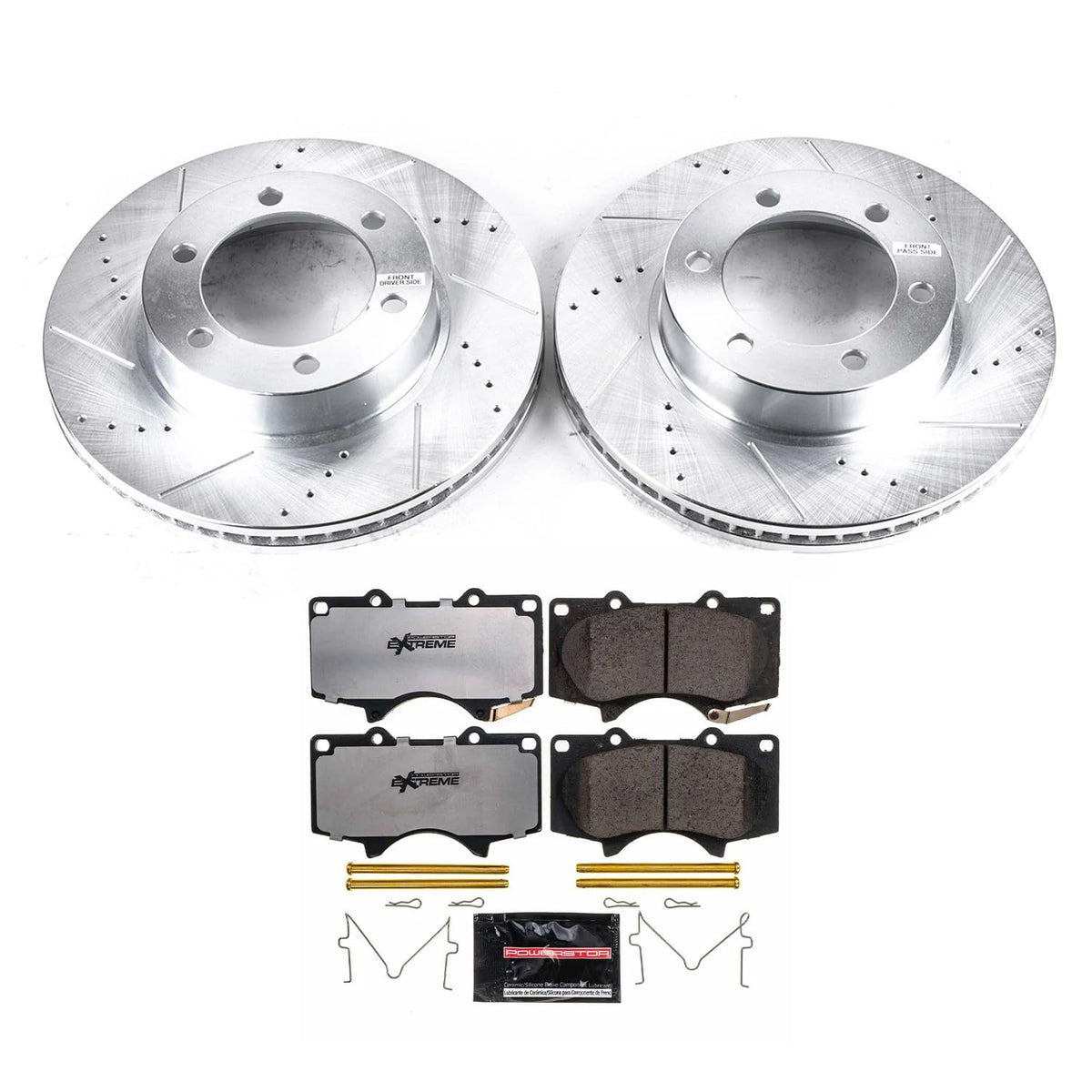 Front Brake Pad & Rotor Kit J111