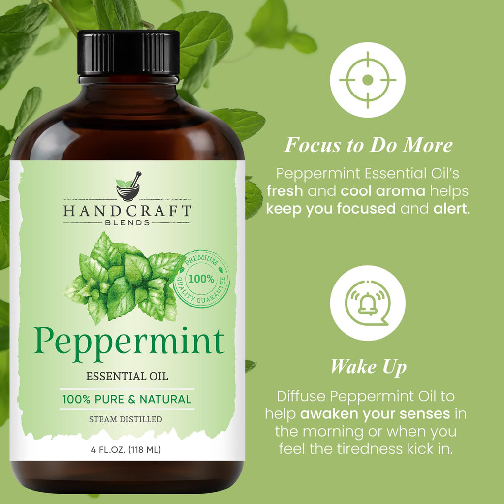 Lemon Peppermint Lavender Essential Oil Set 4 Fl. Oz P49390