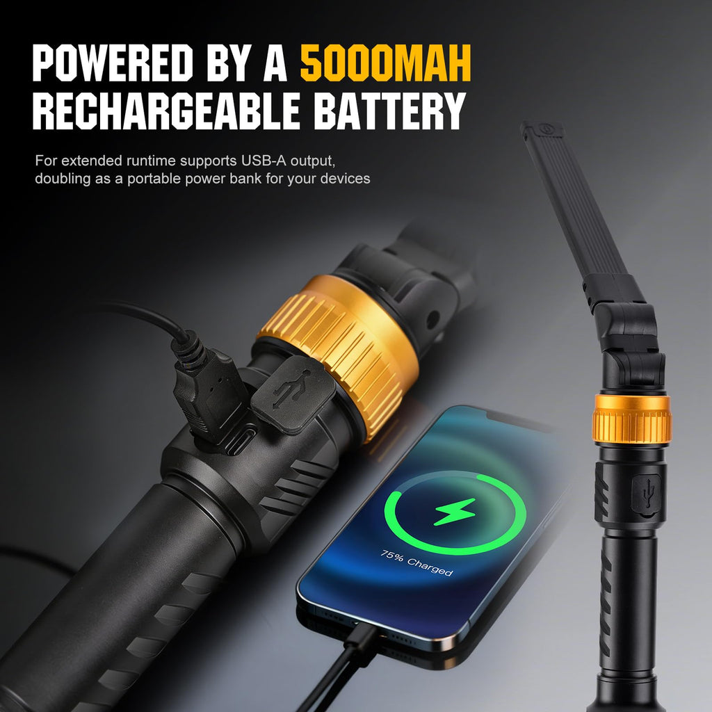 1200LM Rechargeable Magnetic LED Work Light W121