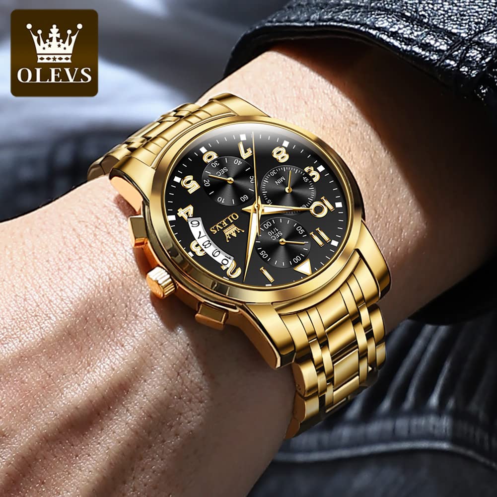 Waterproof Stainless Steel Quartz Analog Watch D916803