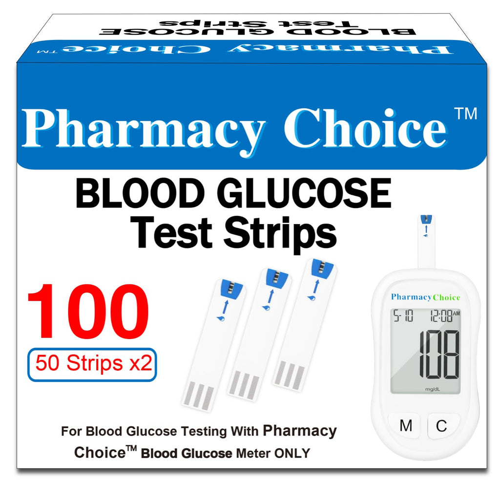 Blood Glucose Test Strips 2 Bottles of 50 Pcs L359