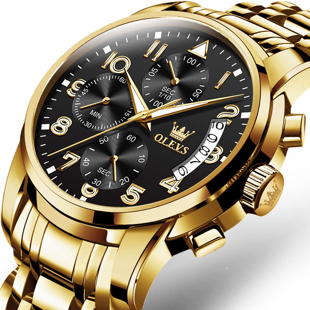 Waterproof Stainless Steel Quartz Analog Watch D916803