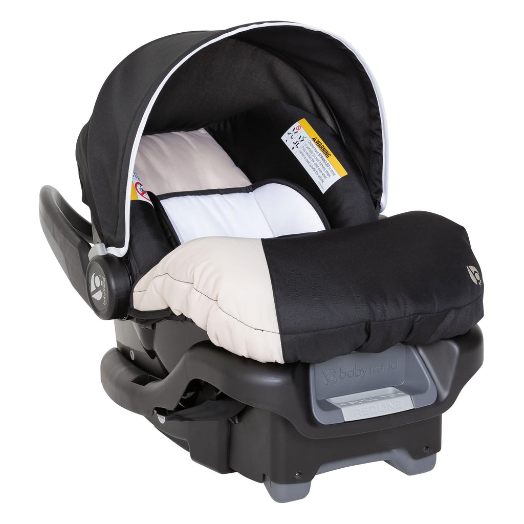 Khaki Infant Car Seat with Cover and Harness H1226