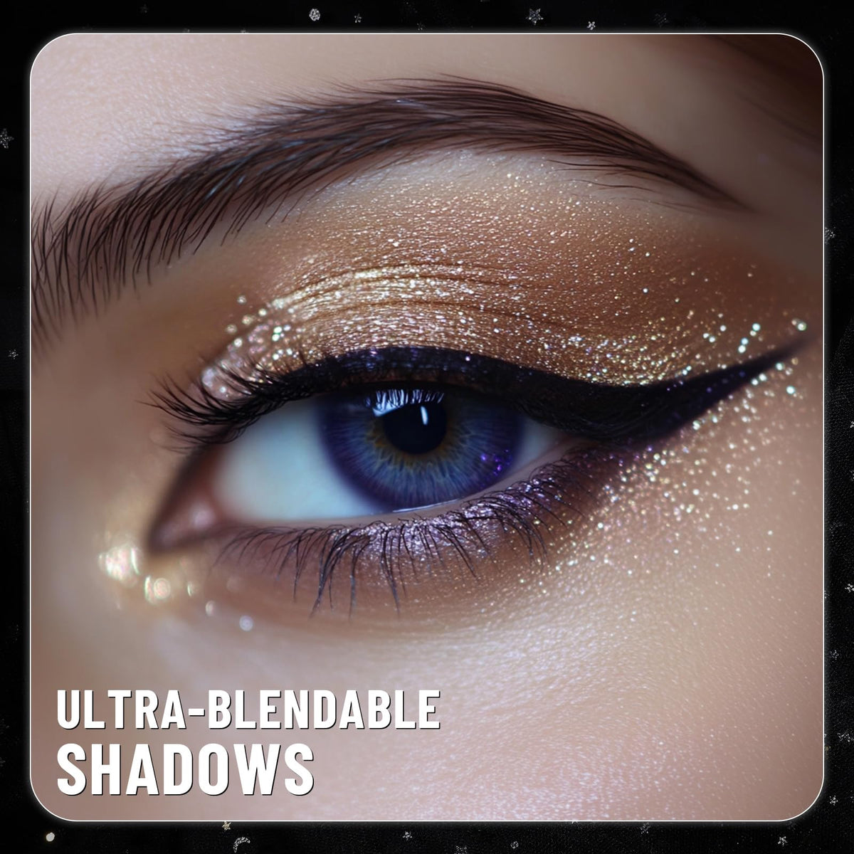 Baked Eyeshadow Makeup Palette 16 Pigmented Soft Neutrals Taupe Earth Tones Smoky Shades Glitter Matte Metallic G72267