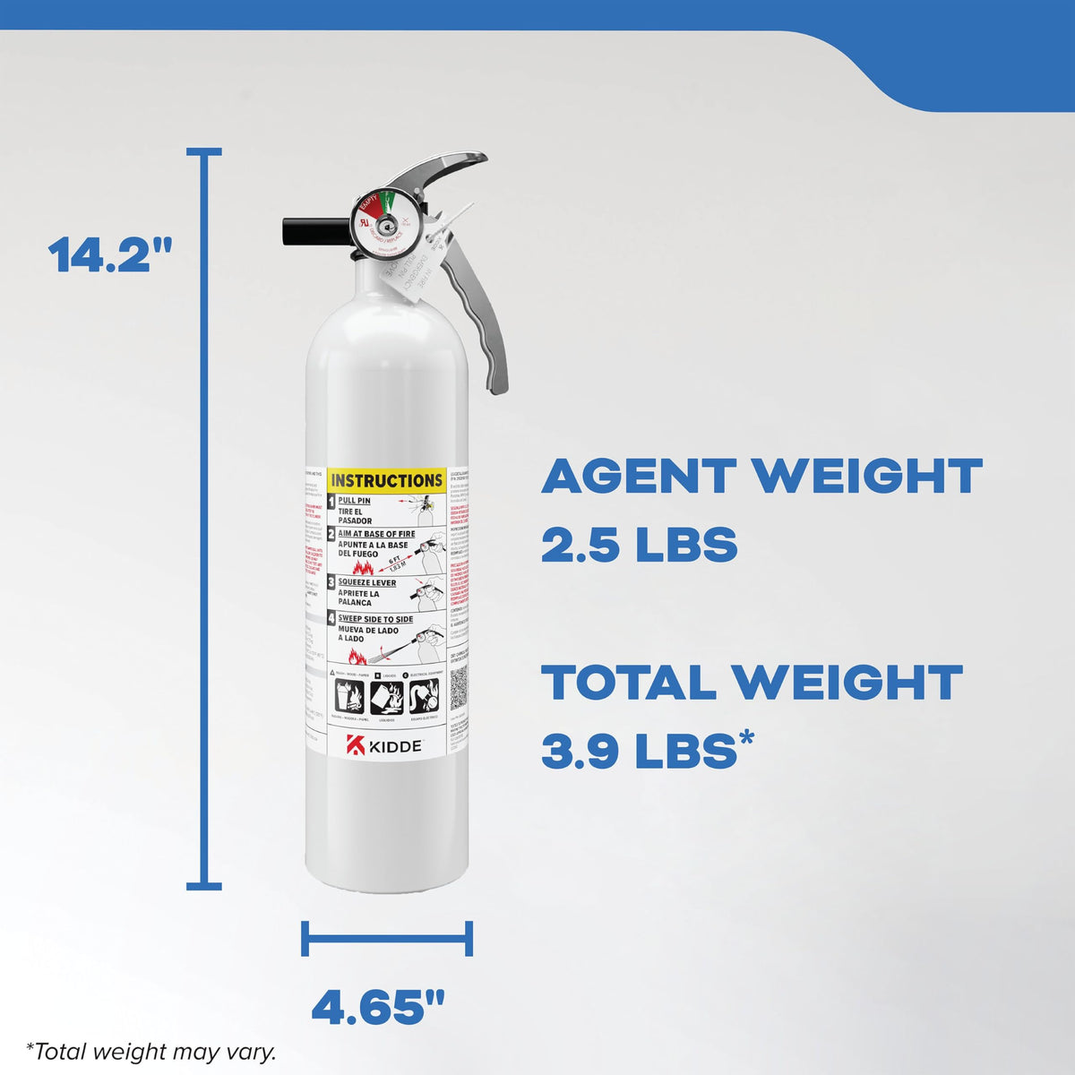 Fire Extinguisher 1-A:10-B:C 1 Pack R95528