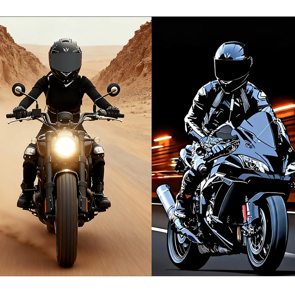Motorcycle Full Face Helmet with Dual Visor K3039