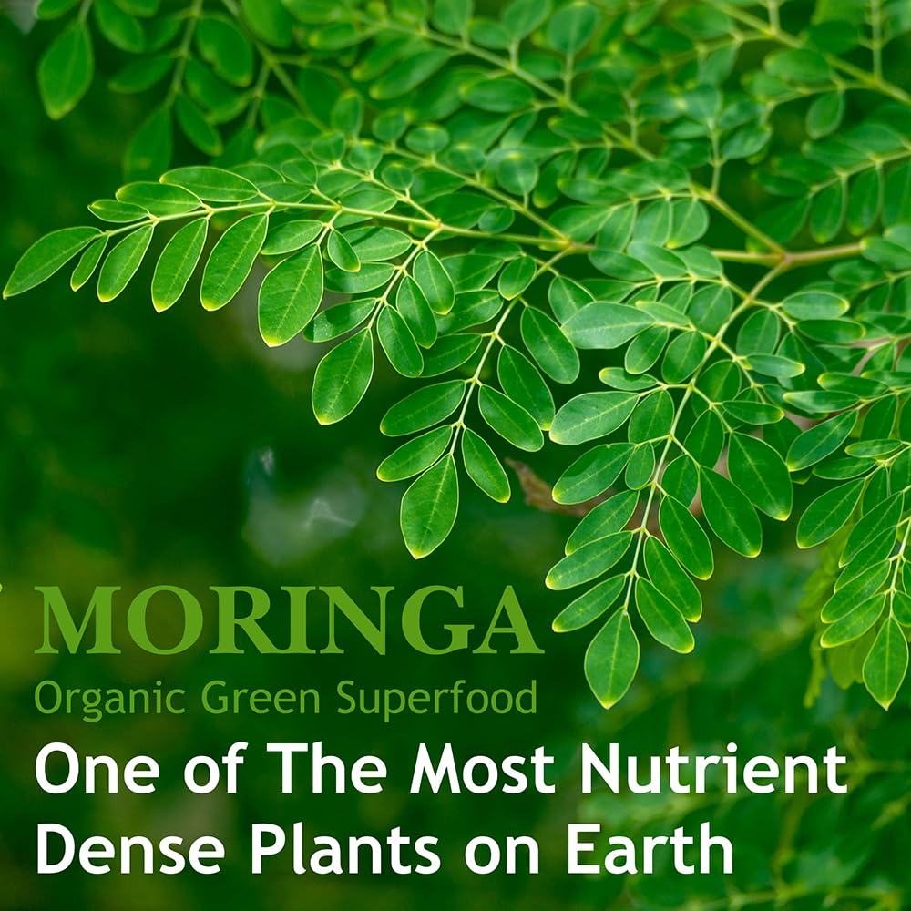 Organic Moringa Capsules 120 Capsules 1000mg Non GMO Gluten Free I639754