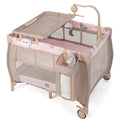 3 in 1 Pink Pack and Play with Bassinet H74286