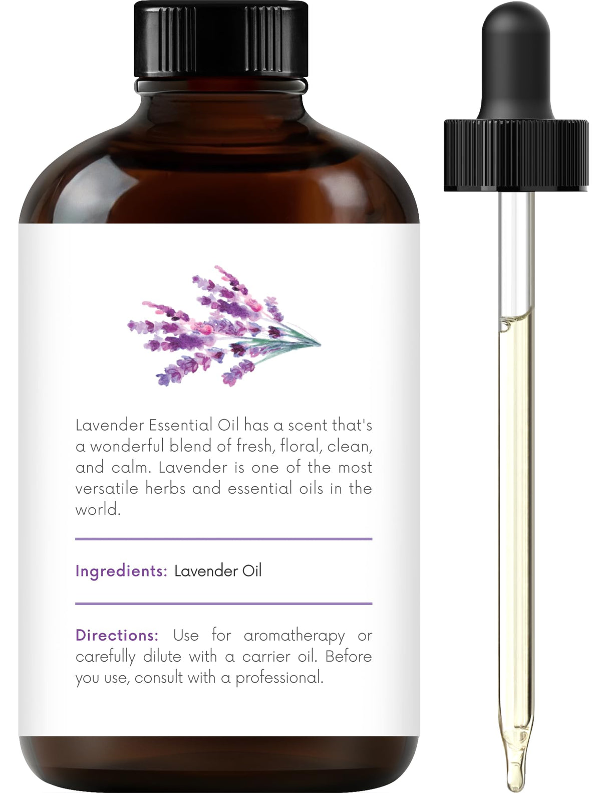 Lemon Peppermint Lavender Essential Oil Set 4 Fl. Oz P49390