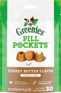 Peanut Butter Tablet Size Dog Treats 30 Count Pack of 6 T481259