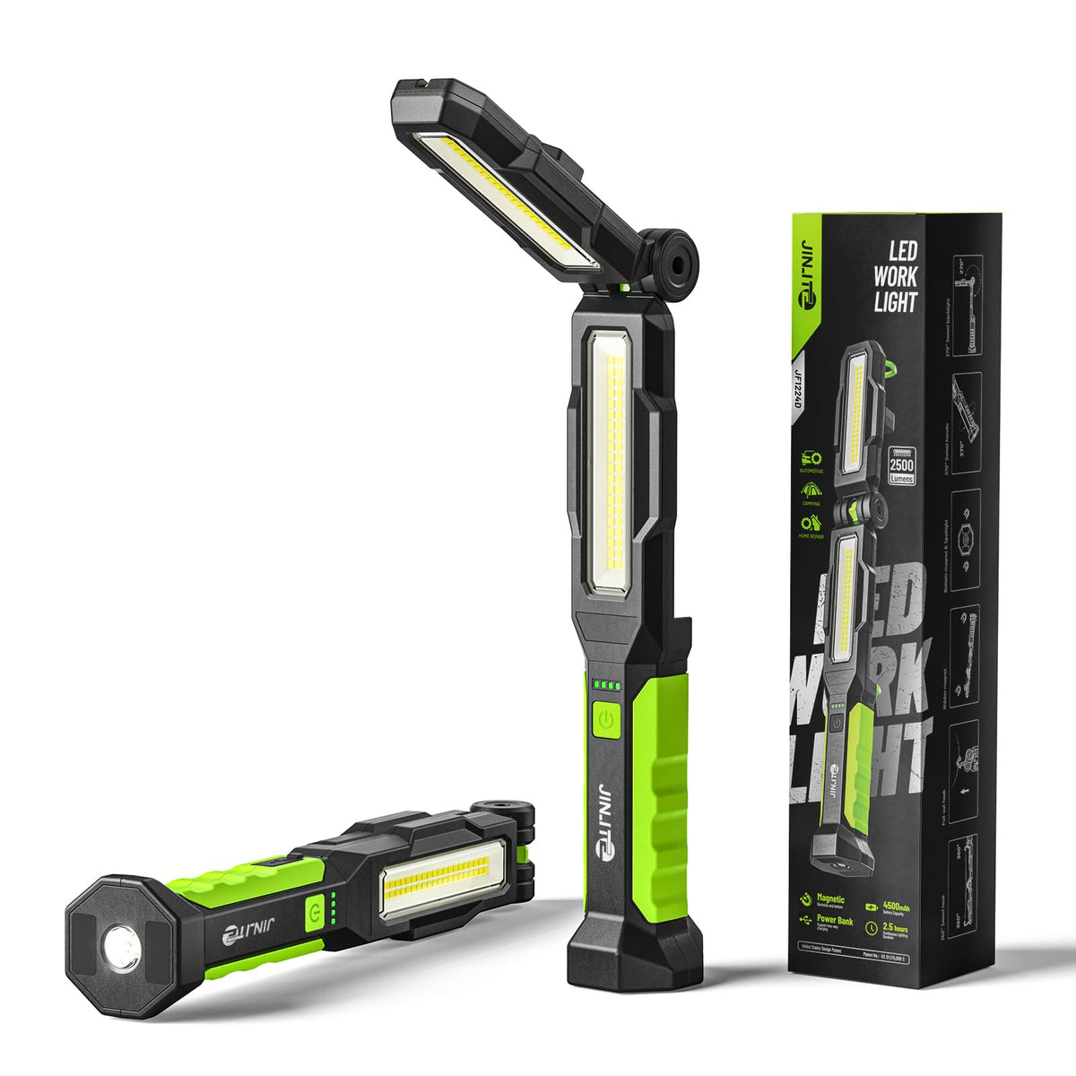 2500LM Rechargeable Magnetic Work Light F71526