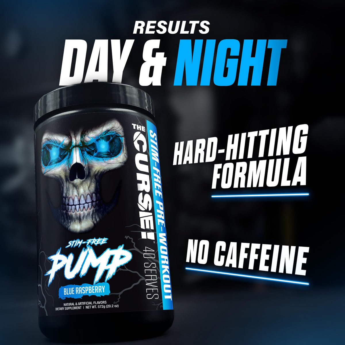 Stim-Free Pre Workout Powder Sour Candy 40 Servings Q430