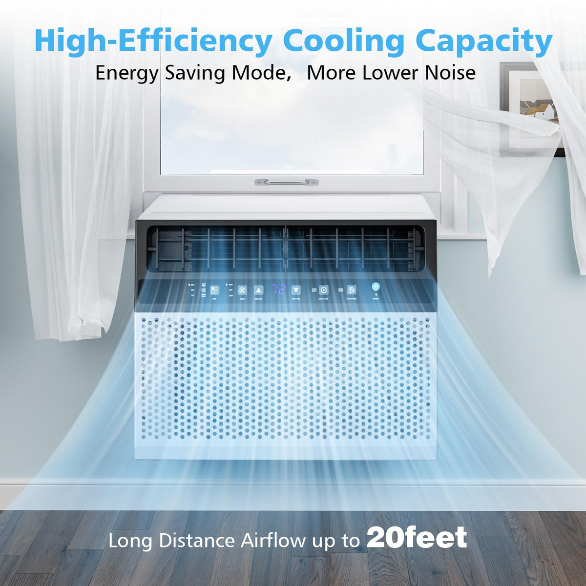 10000 BTU U-Shaped Window Air Conditioner Z686500