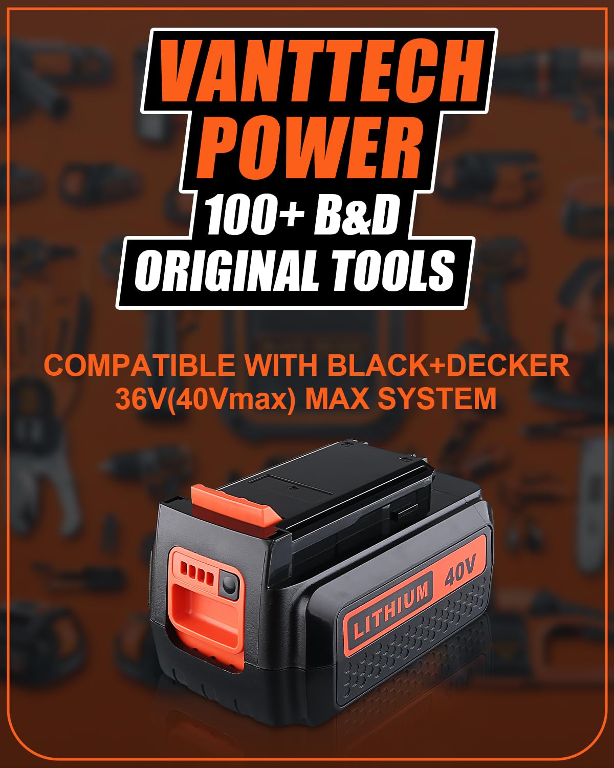 4.0Ah Replacement Battery D345