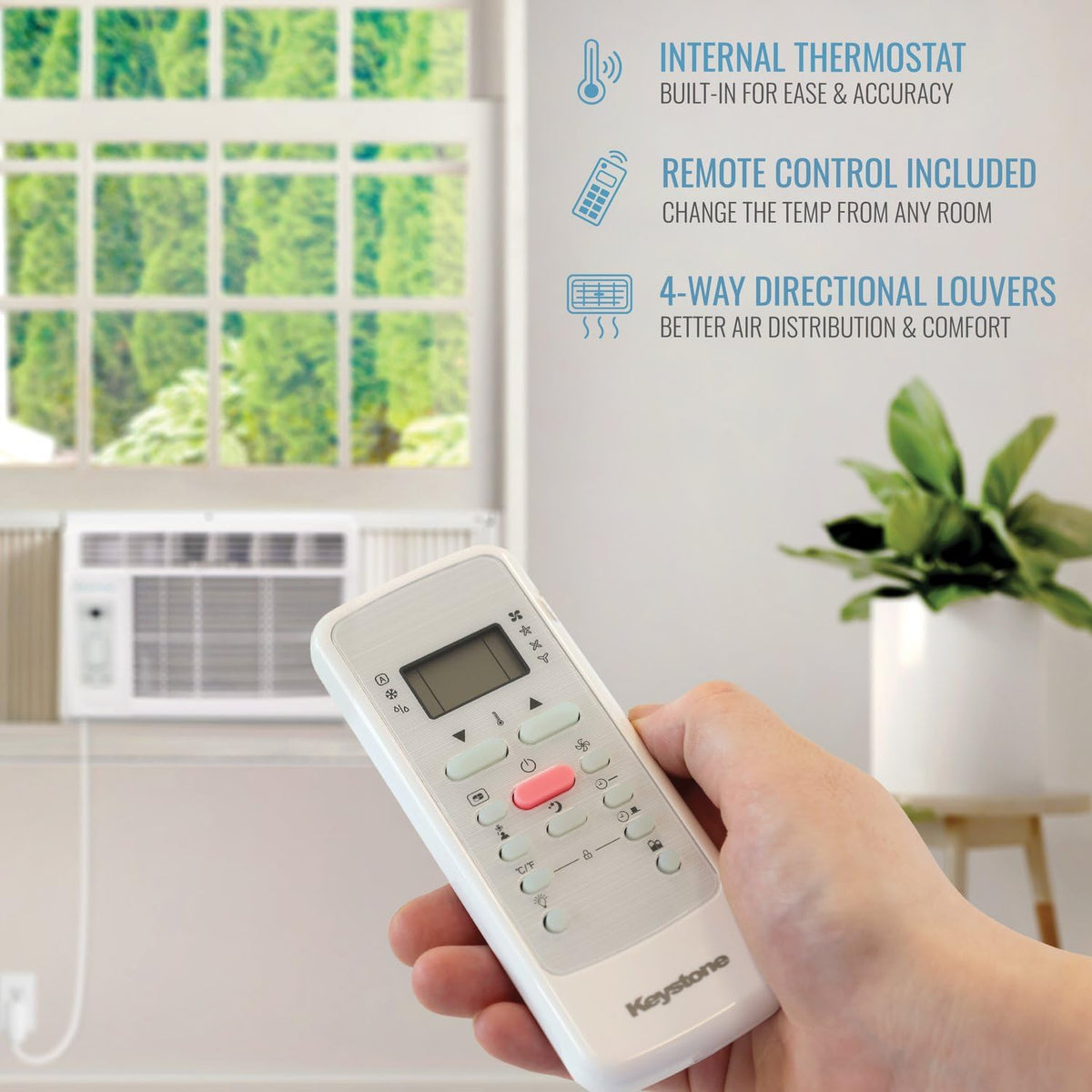 8,000 BTU Window Air Conditioner J3844